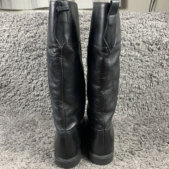 Orvis Women’s 8 B Black Leather Tall Boots – Made in Canada - Picture 2 of 8